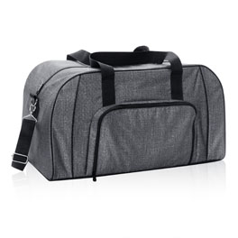 All Packed Duffle - Charcoal Crosshatch