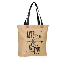 Wander Tote - Live True & Be You