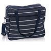 Navy Wide Stripe