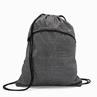 Cinch Sac - Charcoal Crosshatch