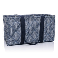 Large Utility Tote - Windswept Diamonds