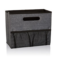 Fold N' File - Charcoal Crosshatch