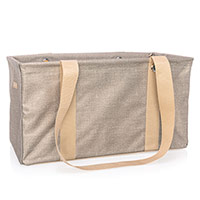 Medium Utility Tote - Frosted Gold Metallic