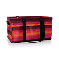 Deluxe Utility Tote - Ombre Stripe