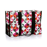 Zip-Top Organizing Utility Tote - Origami Pop
