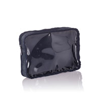 Get Creative Rectangle Pouch - Navy Crosshatch