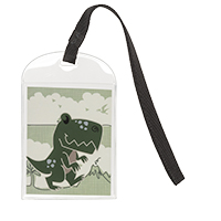Take Along Bag Tag - Dino Parade