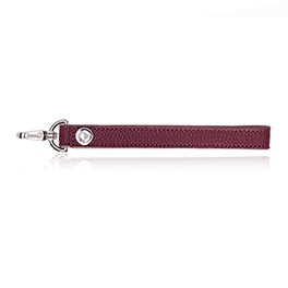 Wristlet Strap - Deep Merlot Pebble