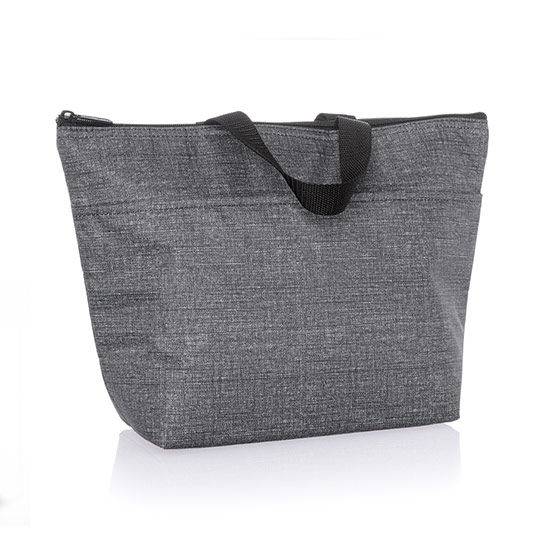 Thermal Tote - Charcoal Crosshatch