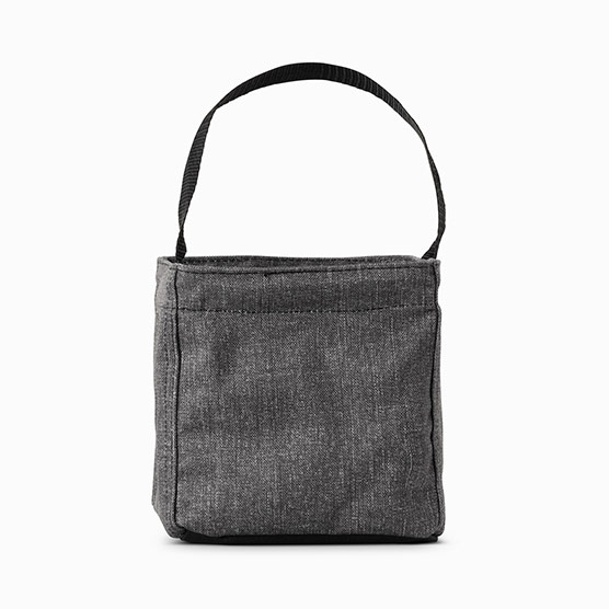 Littles Carry-All Caddy - Charcoal Crosshatch