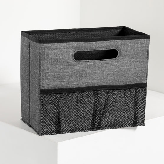 Fold N' File - Charcoal Crosshatch