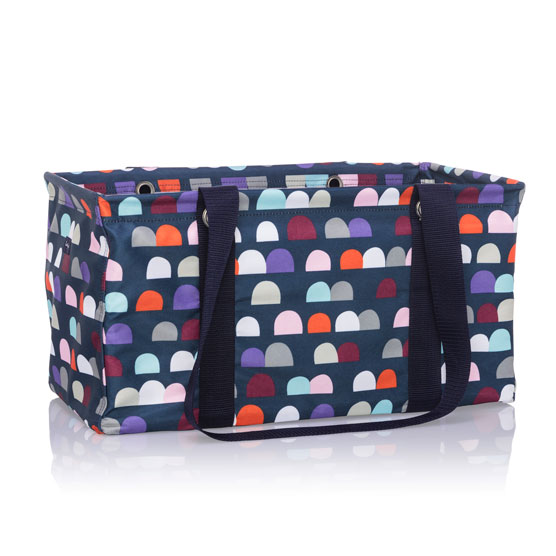 Medium Utility Tote - Gumdrop Spots