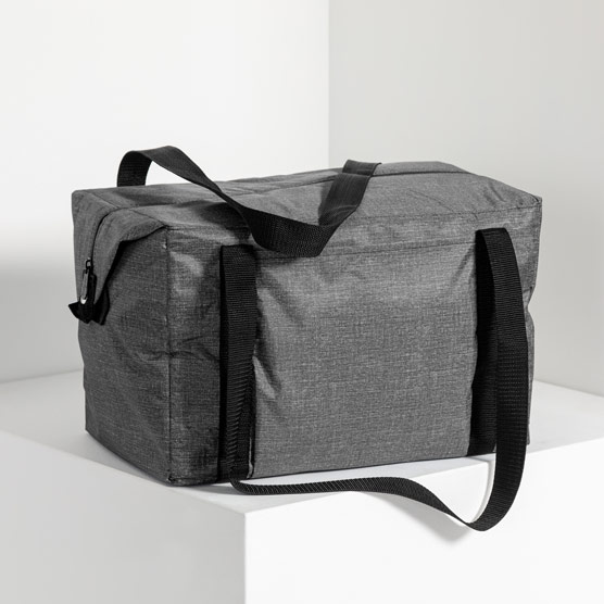 Fresh Market Thermal - Charcoal Crosshatch