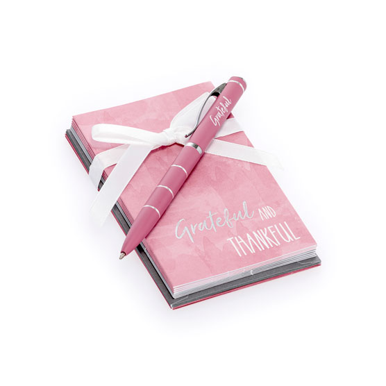 Pen and Notecard Set - Hello Happy Grateful