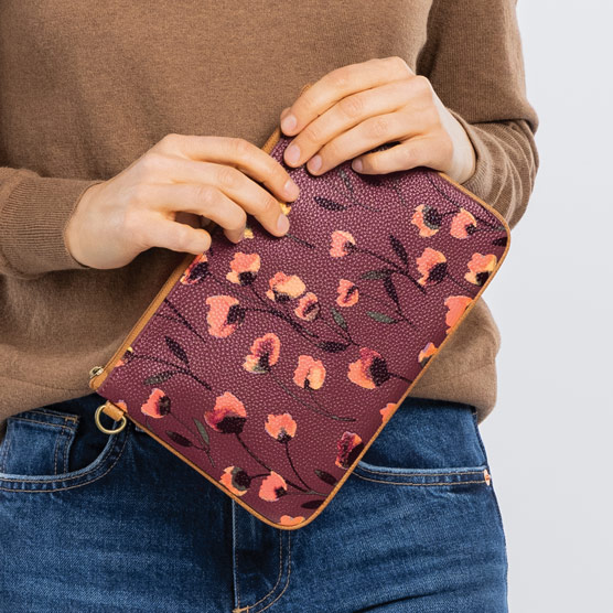Rubie Mini - Delicate Floral Pebble