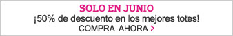 Solo en junio - ¡50% de descuento en los mejores totes! - Compra ahora