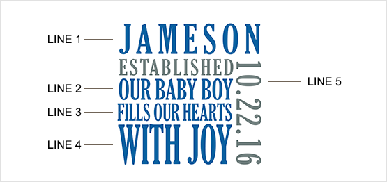 Established Print example