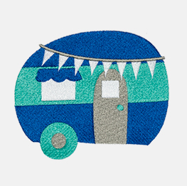 Example of a camper icon-it