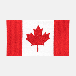 Example of a Canadian flag icon-it