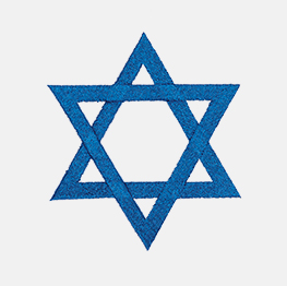 Example of a star of david icon