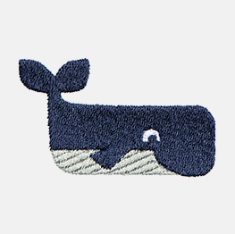 Example of a whale icon-it