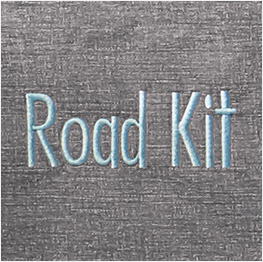 Example of an embroidered message