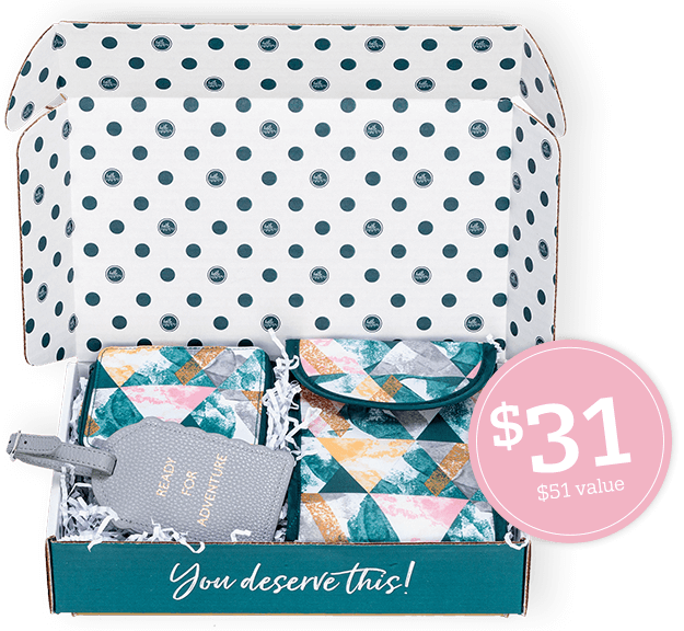 Hello Happy box for $31. $51 value.