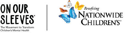 On Our Sleeves™ and Nationwide Childrens' logos