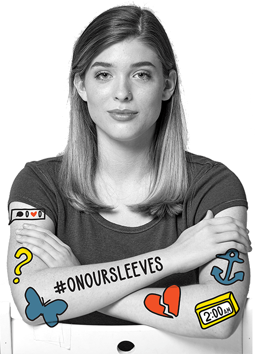 50 cents from each Keepsake Journal benefits the On Our Sleeves™ Campaign